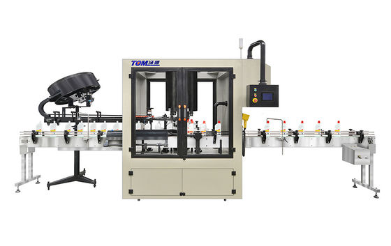 comprare 6000BPH rotativa macchina di copertura automatica 6 teste fabbricazione online