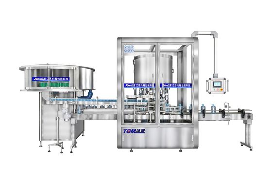 comprare 6000BPH PLC controllate macchine per copertura rotativa 8 10 12 teste fabbricazione online