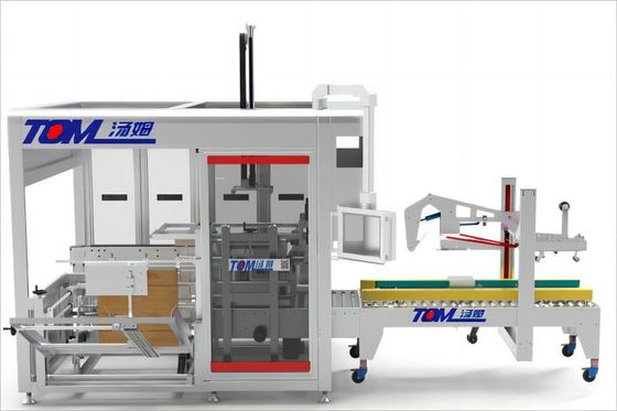 comprare All In One Monoblock Filler Capper Machine 6-8 Cartoni / Minute Cartone di Apertura Machine fabbricazione online