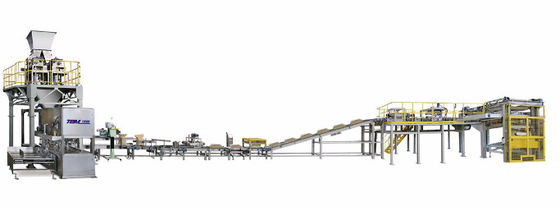 comprare PLC controllata macchina di imballaggio chimico SS304 velocità di imballaggio materiale 300 sacchetti/ora fabbricazione online