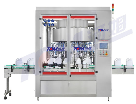 comprare Macchina di riempimento automatico per olio commestibile soluzioni idriche sostanze chimiche fini fabbricazione online