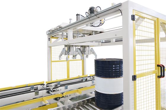 comprare Macchina per il riempimento di fusti da 200L-1000L per pesticidi con testata di riempimento rotante multi-azimut e tramoggia antigoccia online manufacture