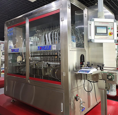 SUS304 Macchina di riempimento di detersivi liquido a pistone automatico