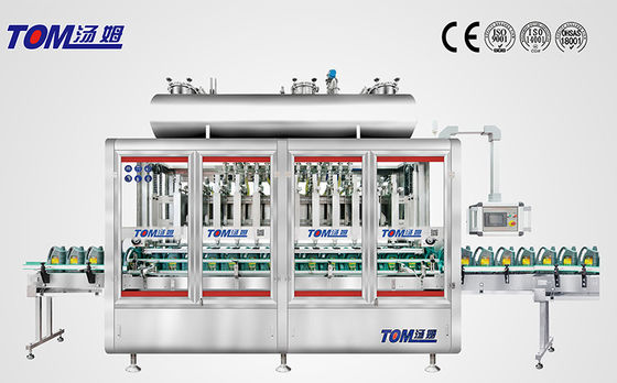 1L-4L macchina di riempimento di lubrificante 8 ugelli stile di peso completamente automatico per contenitore