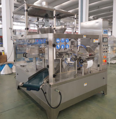 Macchina di imballaggio automatico di polvere liquida chimica granulare controllata da PLC