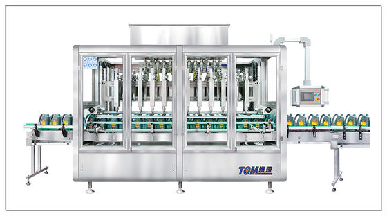 Macchina automatica di riempimento di pesticidi con capacità di 2800-4800BPH e potenza di uscita di 3kw