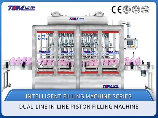 Macchine di riempimento liquido di detersivi per biancheria completamente automatiche