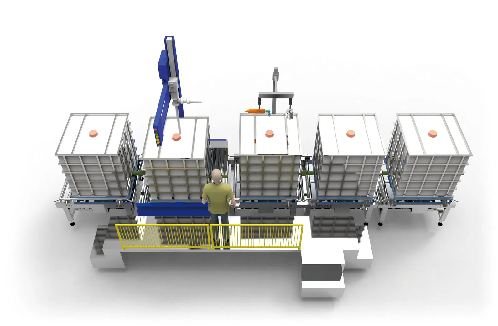 Macchina per l'imballaggio di prodotti chimici con fonte di gas stabile e basso consumo per il riempimento di fusti da 200L per esigenze di confezionamento di liquidi 0