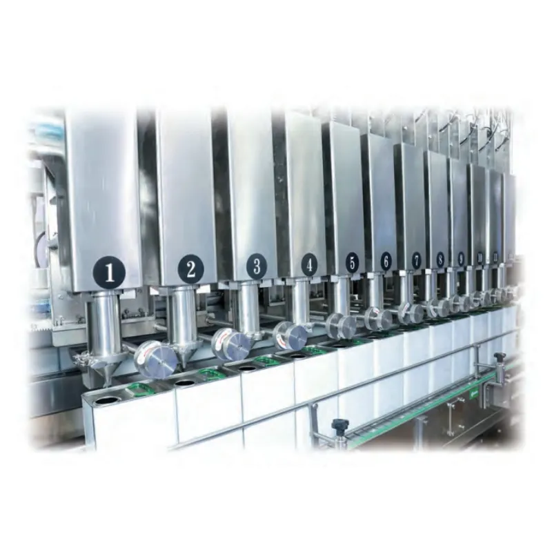 Macchina di riempimento e tappatura avanzata 1-5L per olio commestibile e salse 3